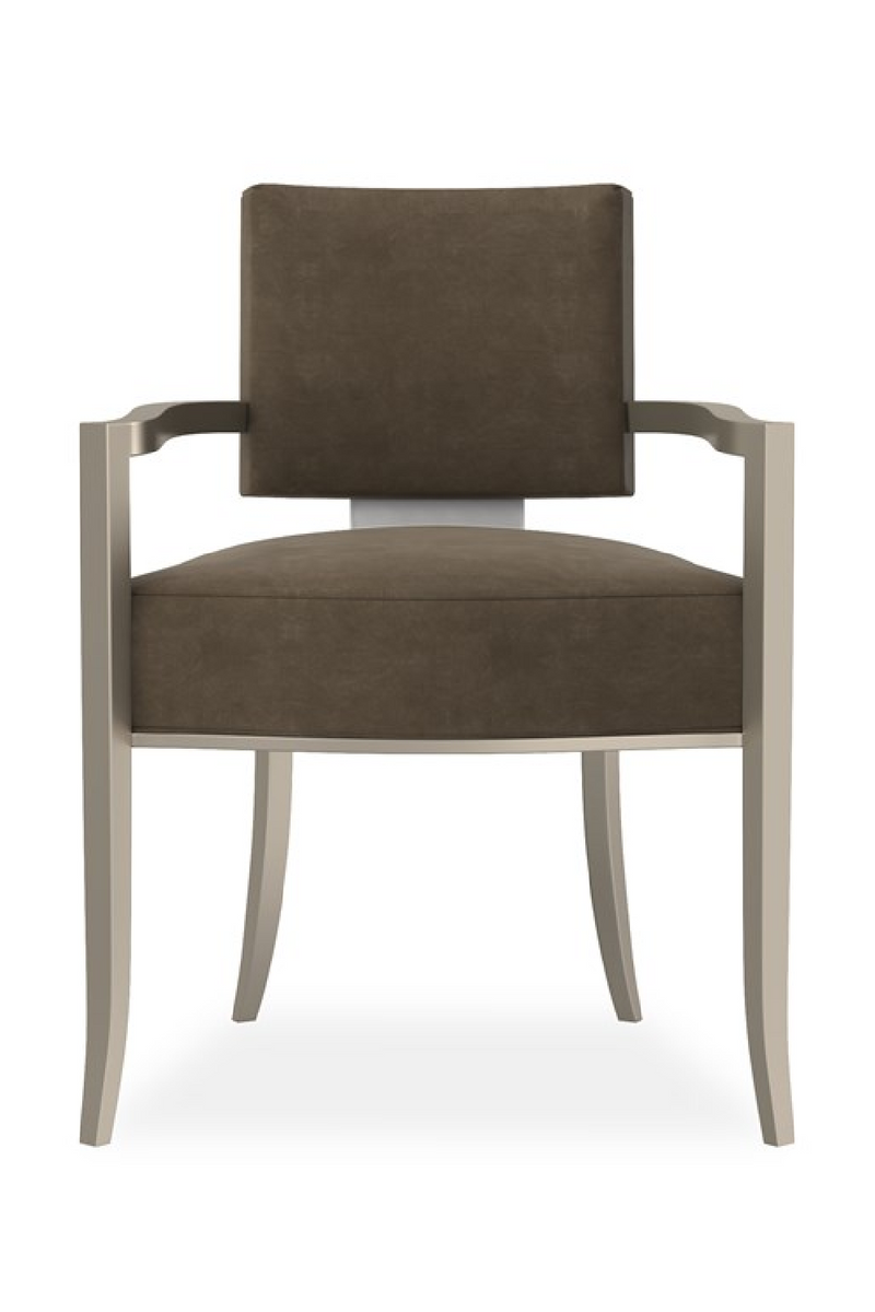 Square Back Dining Armchair | Caracole Reserved Seating | Woodfurniture.com