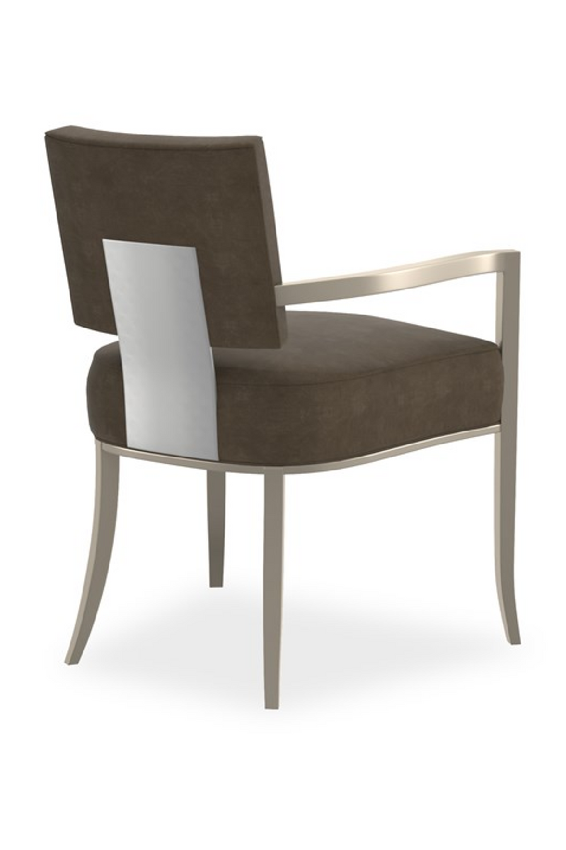 Square Back Dining Armchair | Caracole Reserved Seating | Woodfurniture.com