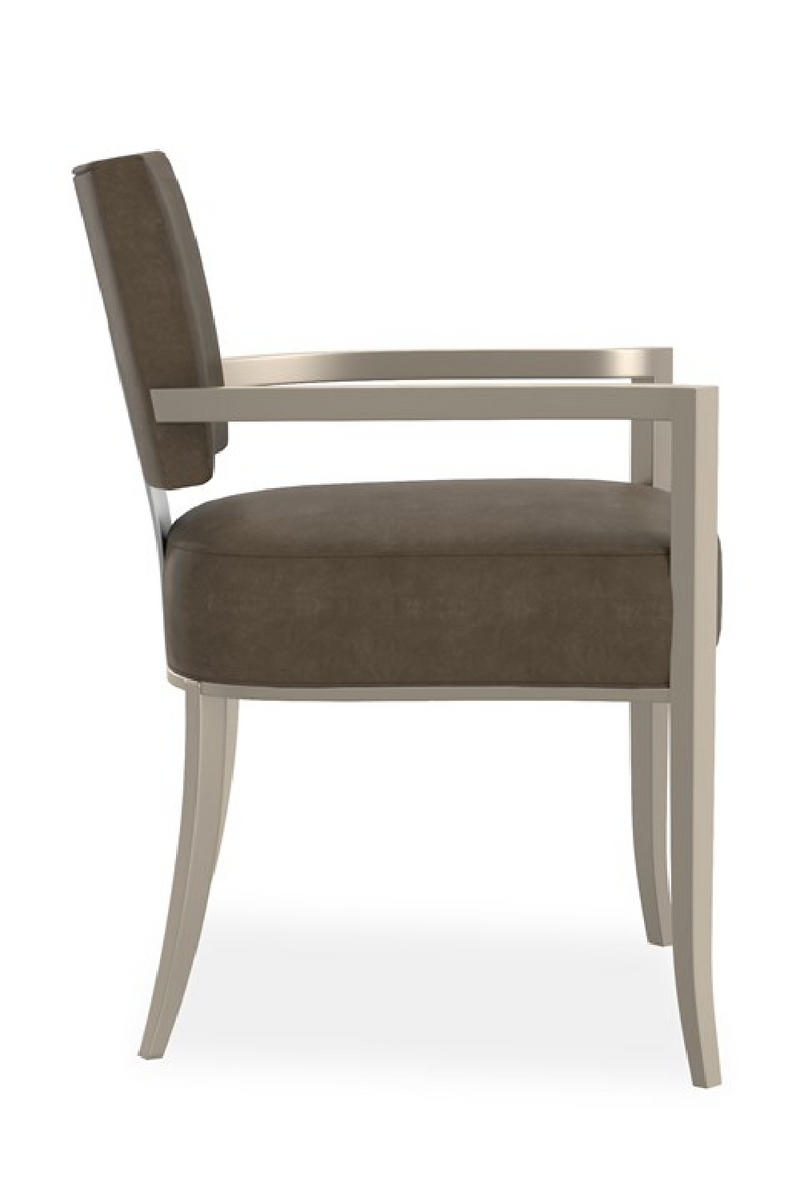 Square Back Dining Armchair | Caracole Reserved Seating | Woodfurniture.com