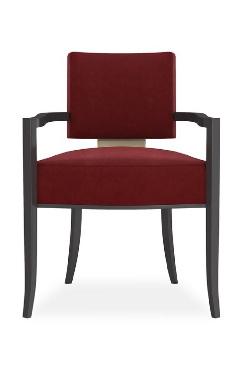 Square Back Dining Armchair | Caracole Reserved Seating | Woodfurniture.com