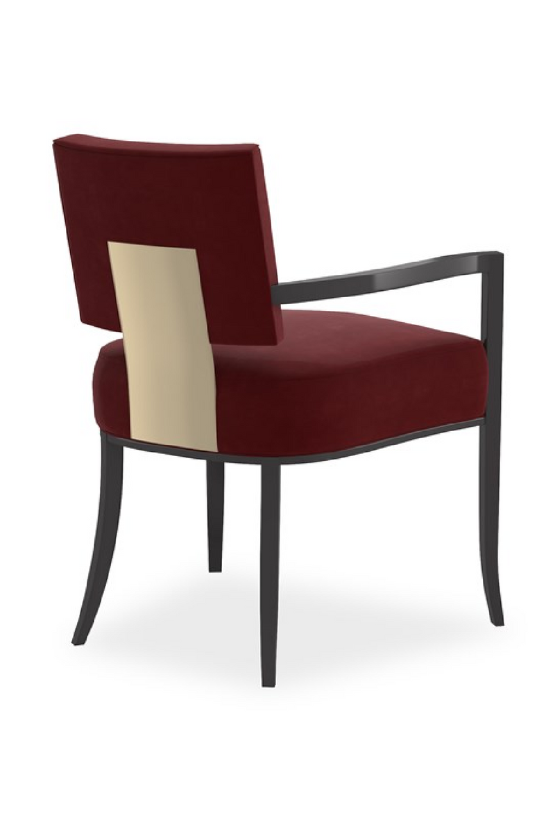 Square Back Dining Armchair | Caracole Reserved Seating | Woodfurniture.com