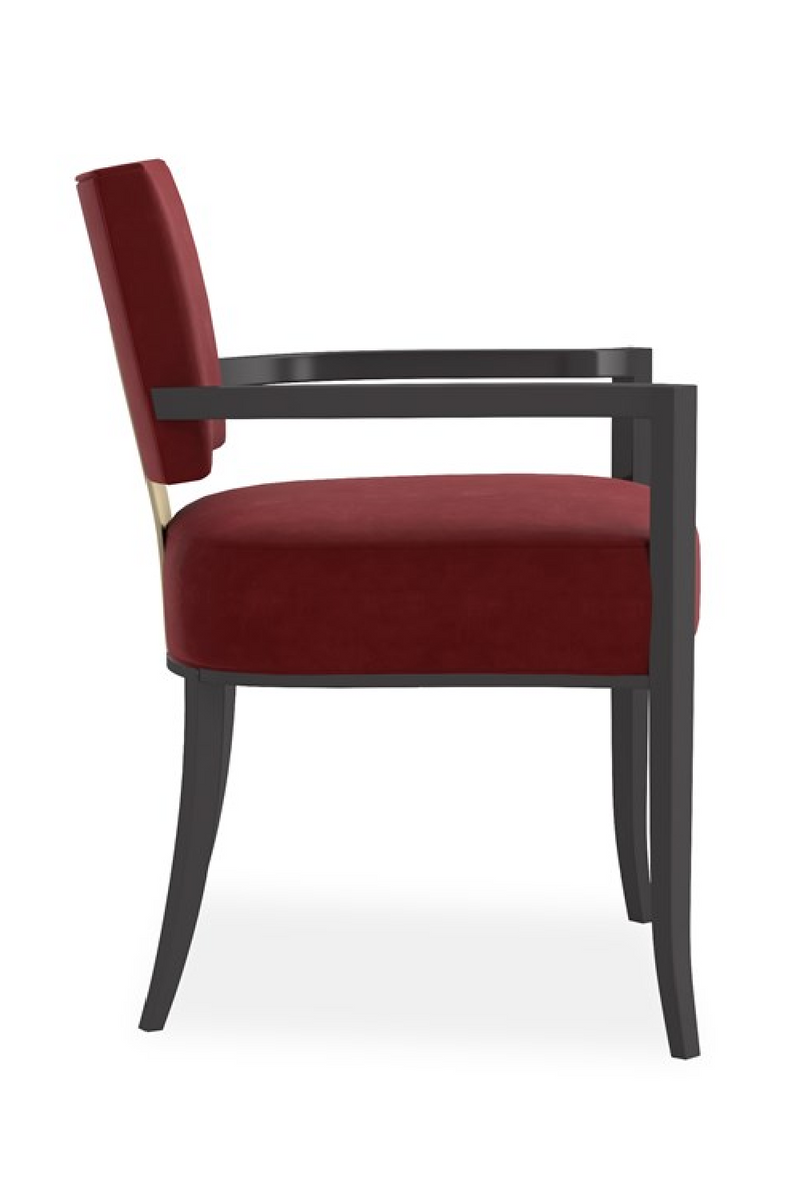 Square Back Dining Armchair | Caracole Reserved Seating | Woodfurniture.com