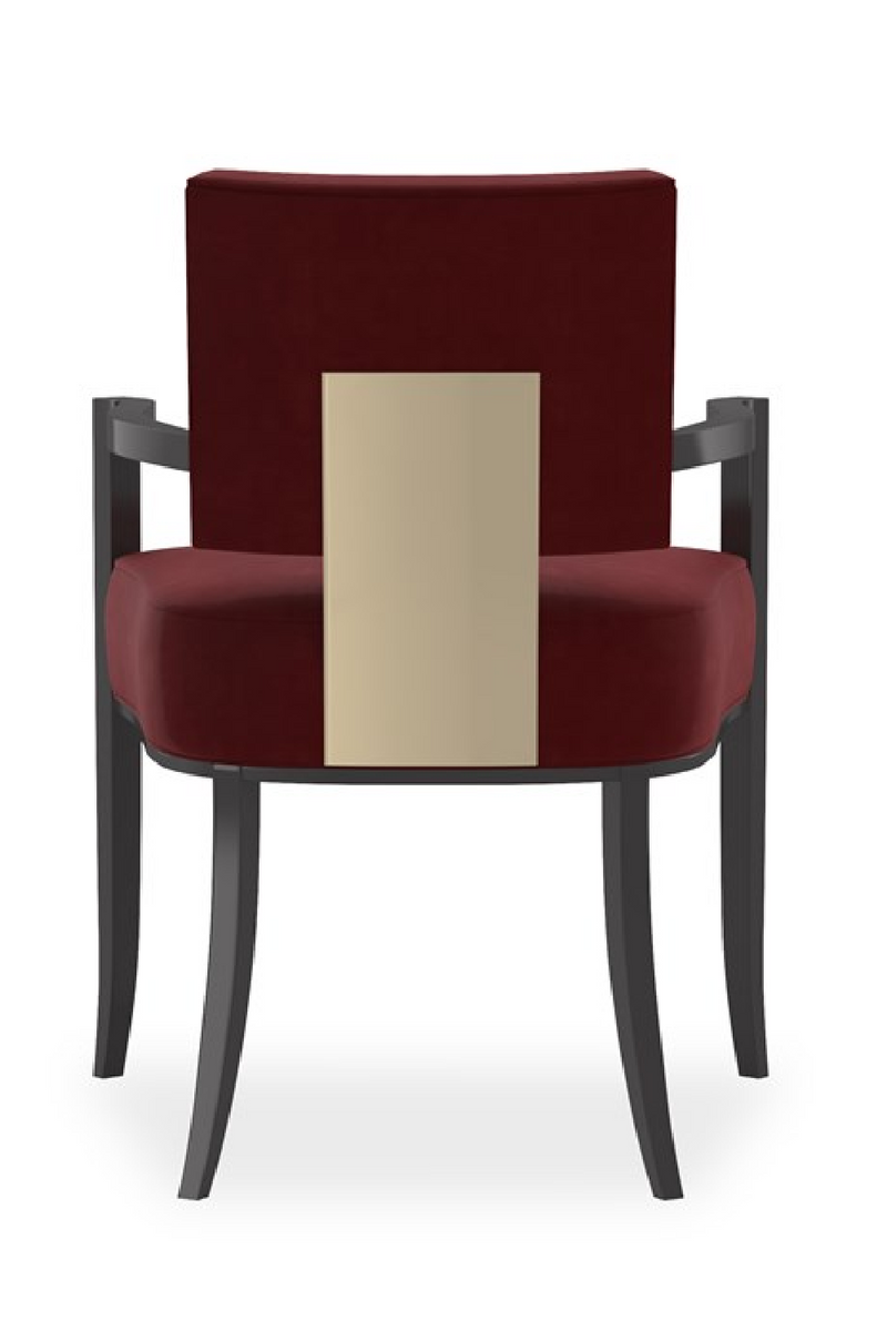 Square Back Dining Armchair | Caracole Reserved Seating | Woodfurniture.com