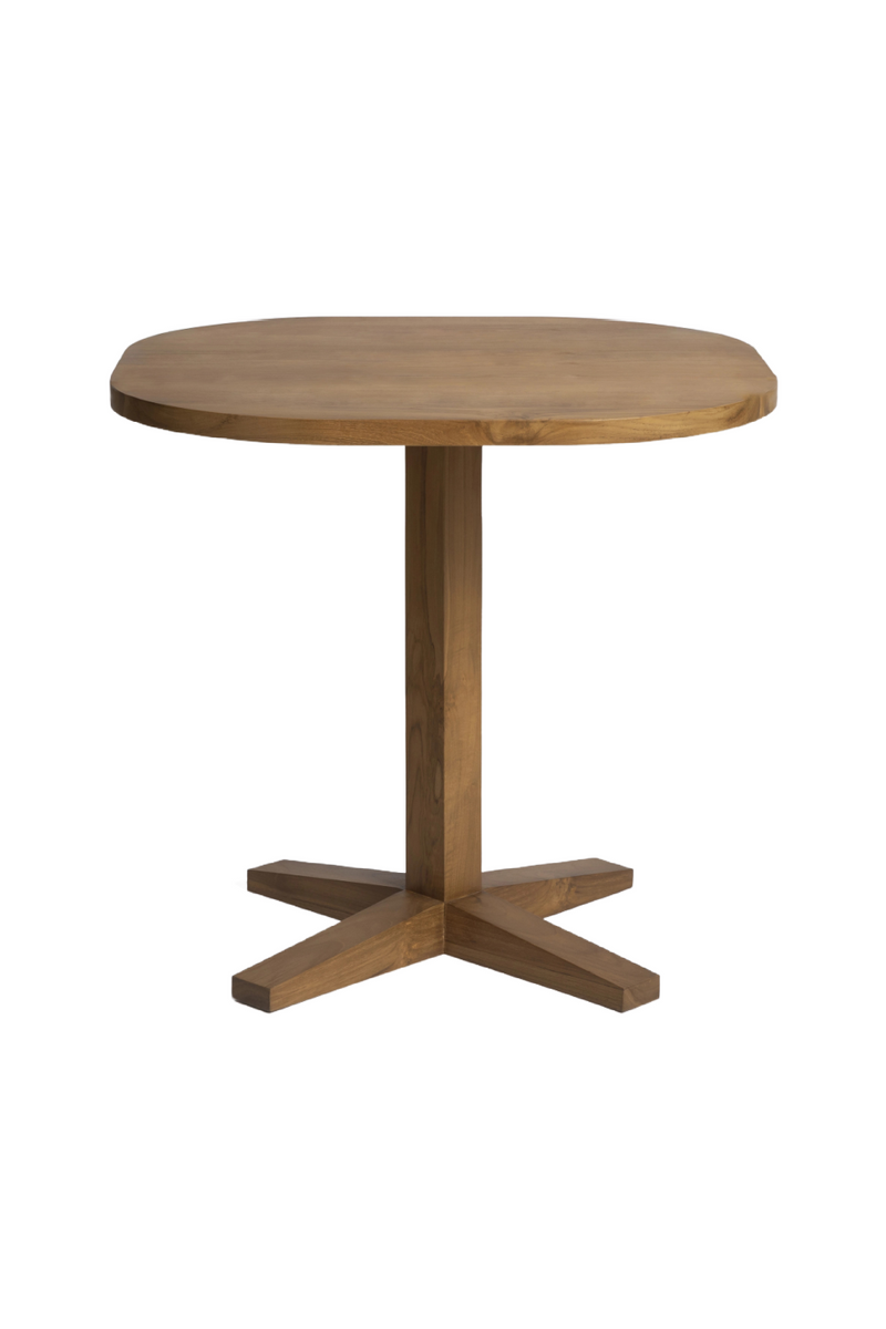 Cross Base Teak Dining Table | Dareels Rumah | Oroatrade.com