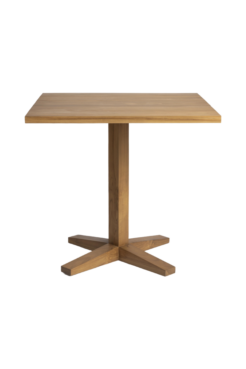 Cross Base Teak Dining Table | Dareels Rumah | Oroatrade.com