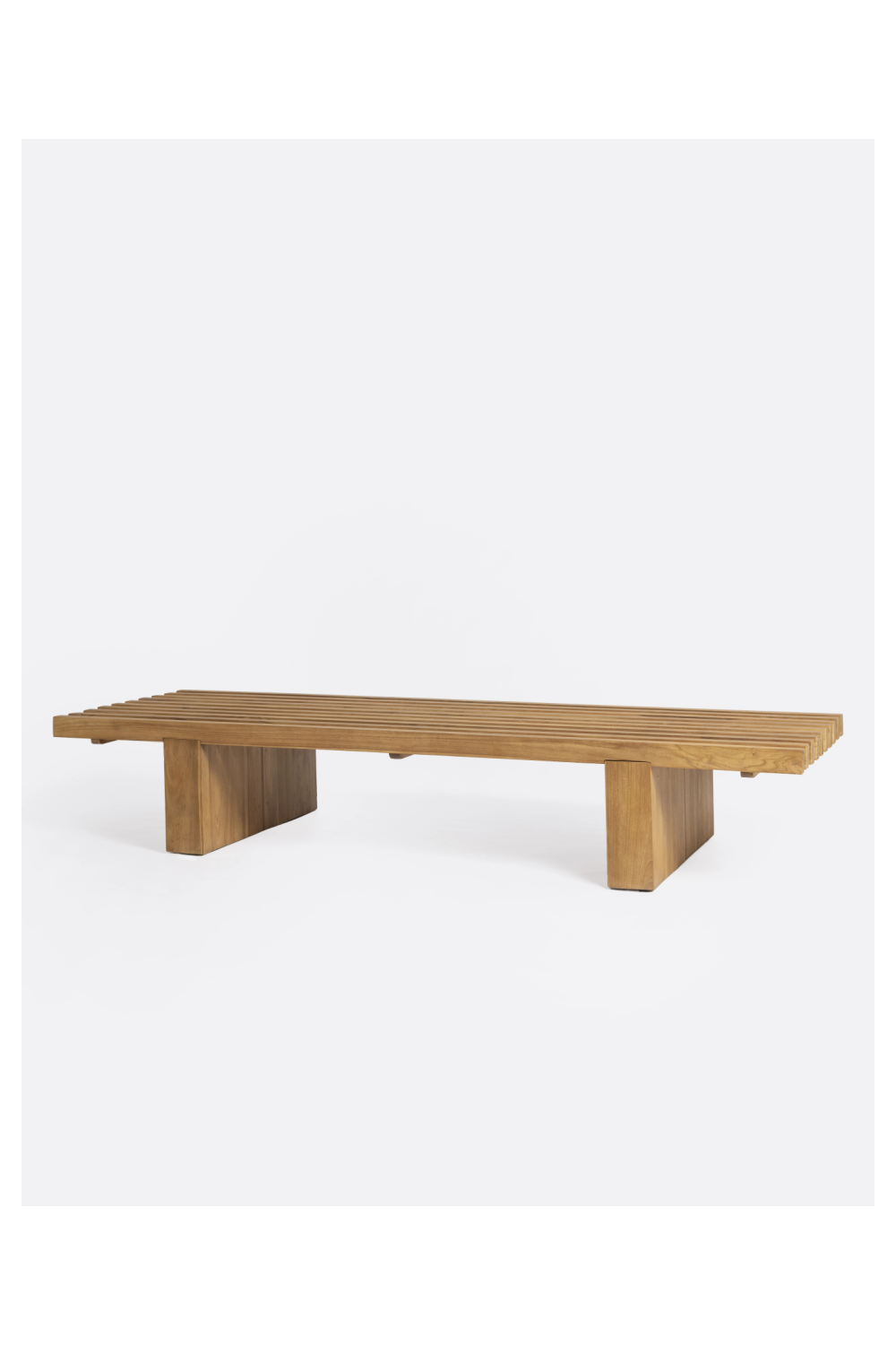 Slatted Teak Outdoor Coffee Table | Dareels Surat | Oroatrade.com