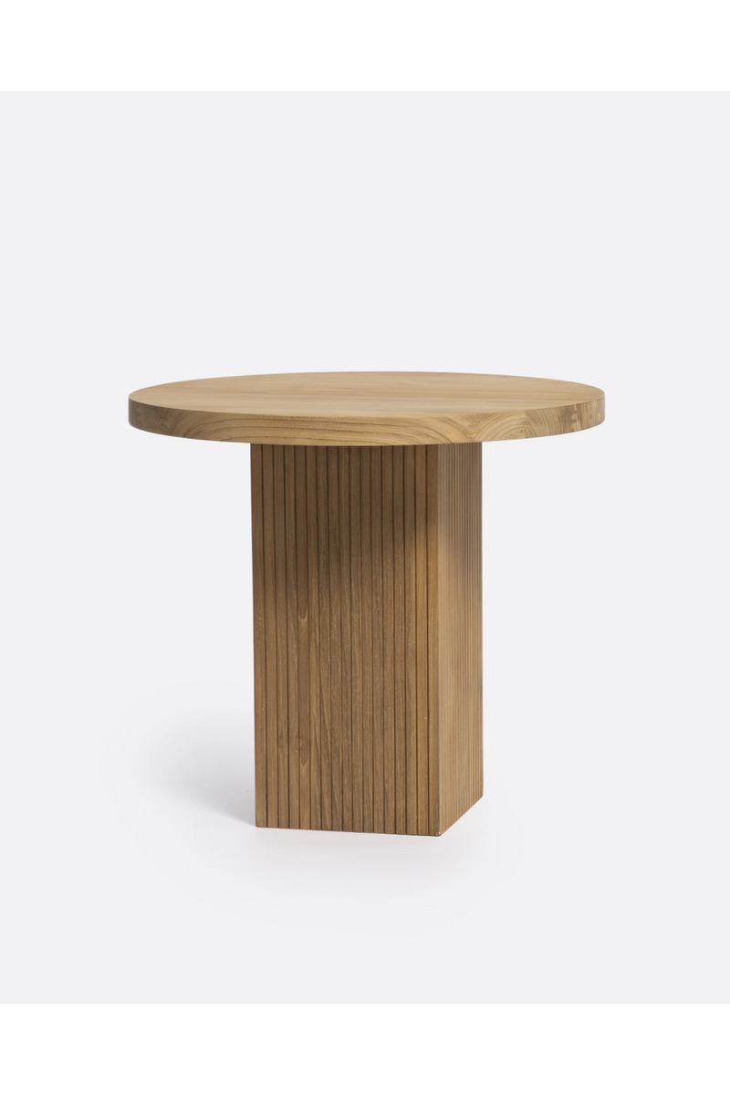 Teak Round Side Table | Dareels Balari | Oroatrade.com