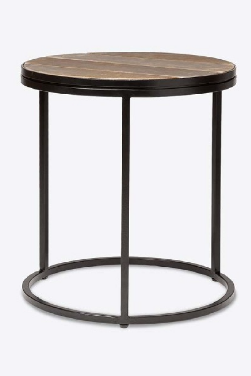 Leather Side Table | Dareels Rengar Rich text editor | Woodfurniture.com