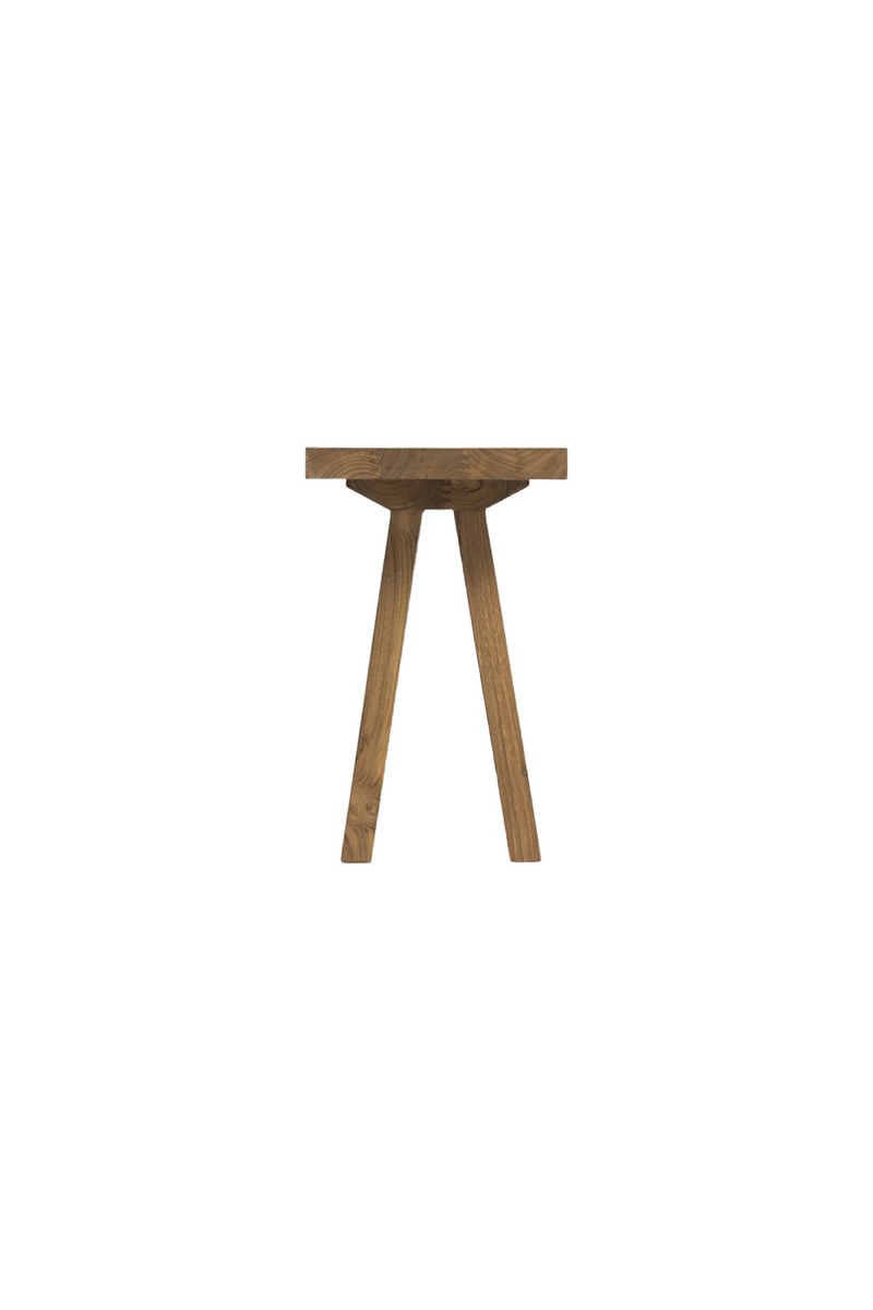 V-Leg Teak Side Table | Dareels Batu | Oroatrade.com