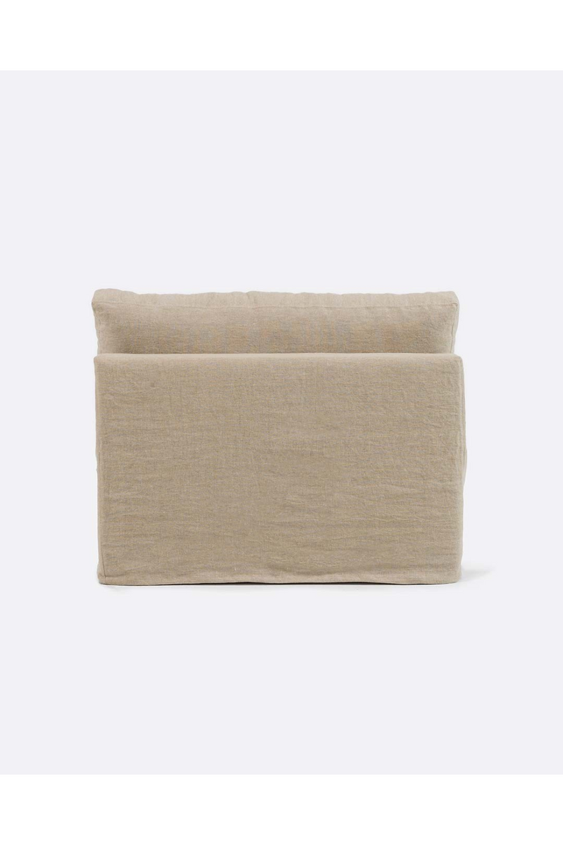 Linen Covered Central Sofa | Dareels Beethoven | Woodfurniture.com