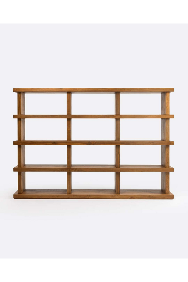 Teak Stackable Bookshelf | Dareels Dumai | Woodfurniture.com