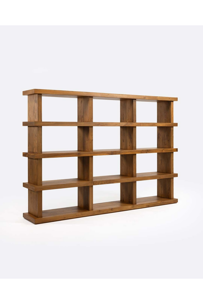 Teak Stackable Bookshelf | Dareels Dumai | Woodfurniture.com