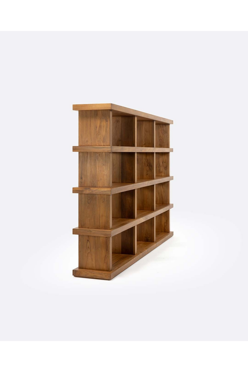 Teak Stackable Bookshelf | Dareels Dumai | Woodfurniture.com