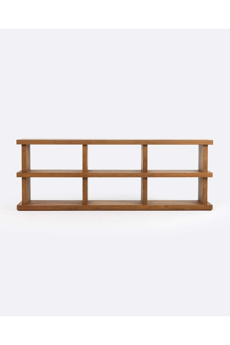 Teak Stackable Bookshelf | Dareels Dumai | Woodfurniture.com