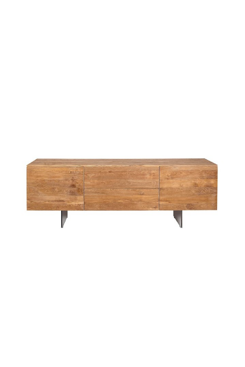 Rustic Solid Teak Sideboard | Dareels Solo | Woodfurniture.com