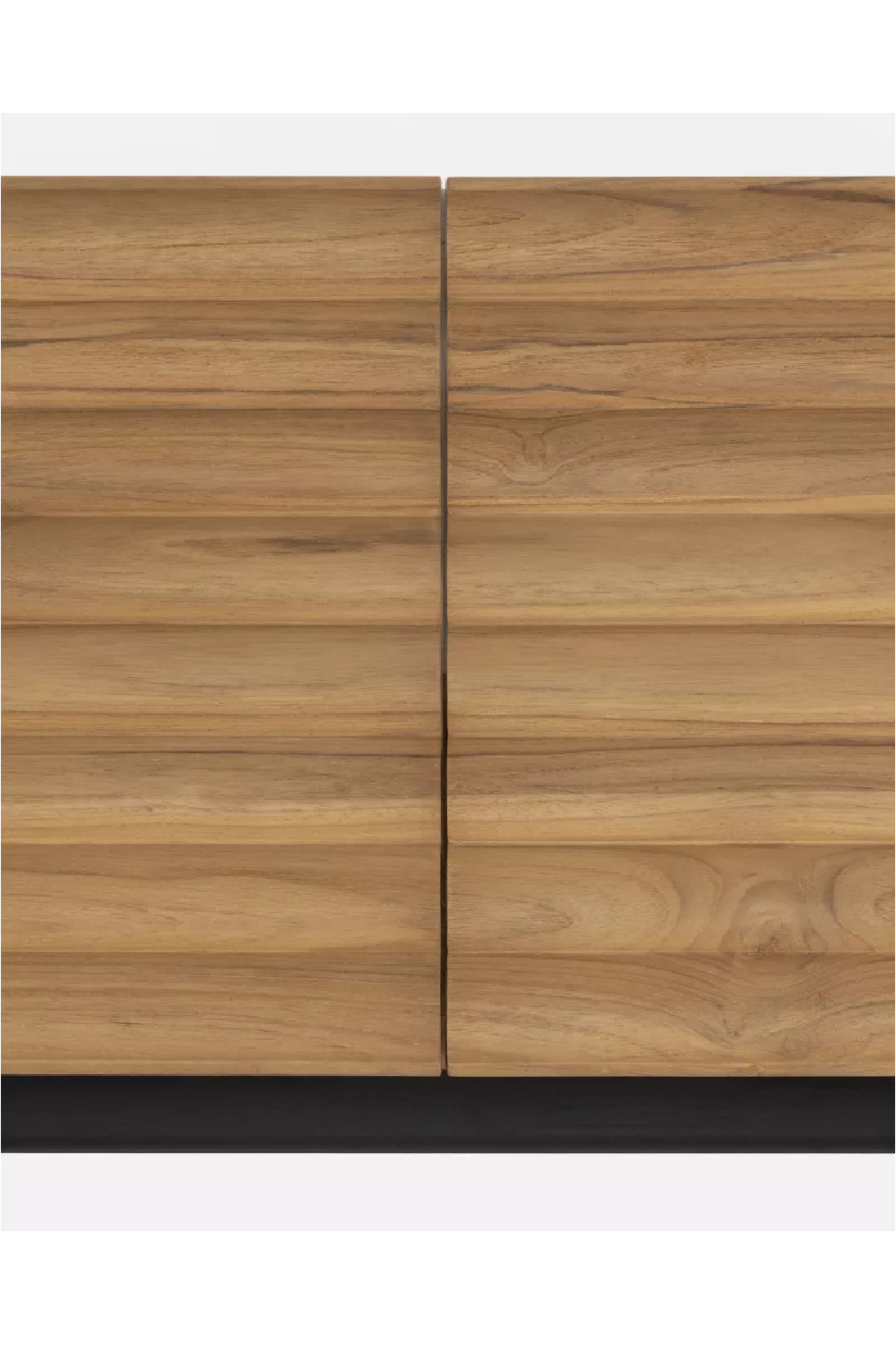 Fluted Teak 4-Drawer Sideboard | Dareels Taman | Oroatrade.com