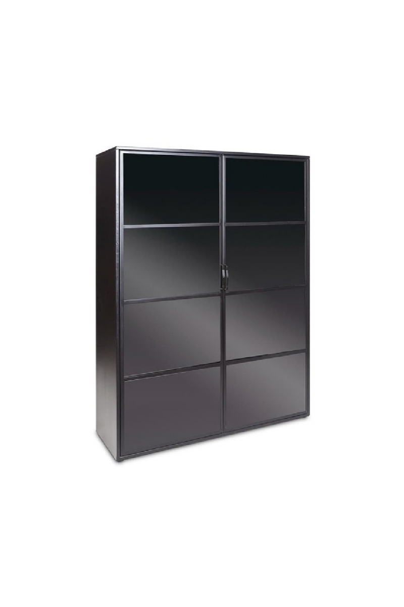 Glass Door Display Cabinet | Dareels Iron Ox | Woodfurniture.com