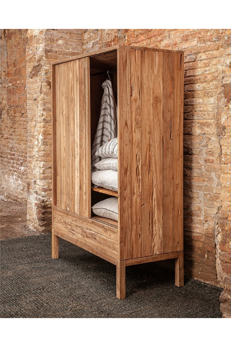 Rustic 2-Door Wardrobe | Dareels Erosi  | Woodfurniture.com