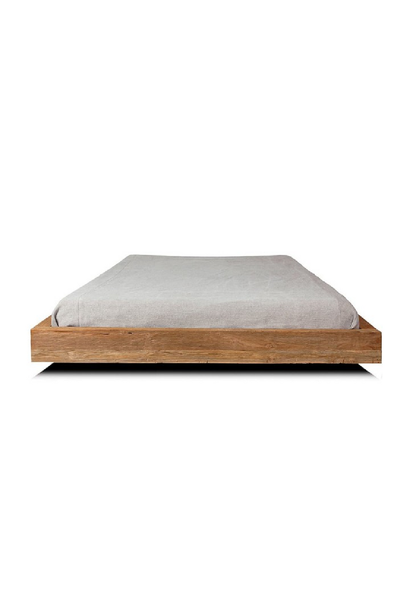 Natural Teak Bed | Dareels Solid | Woodfurniture.com