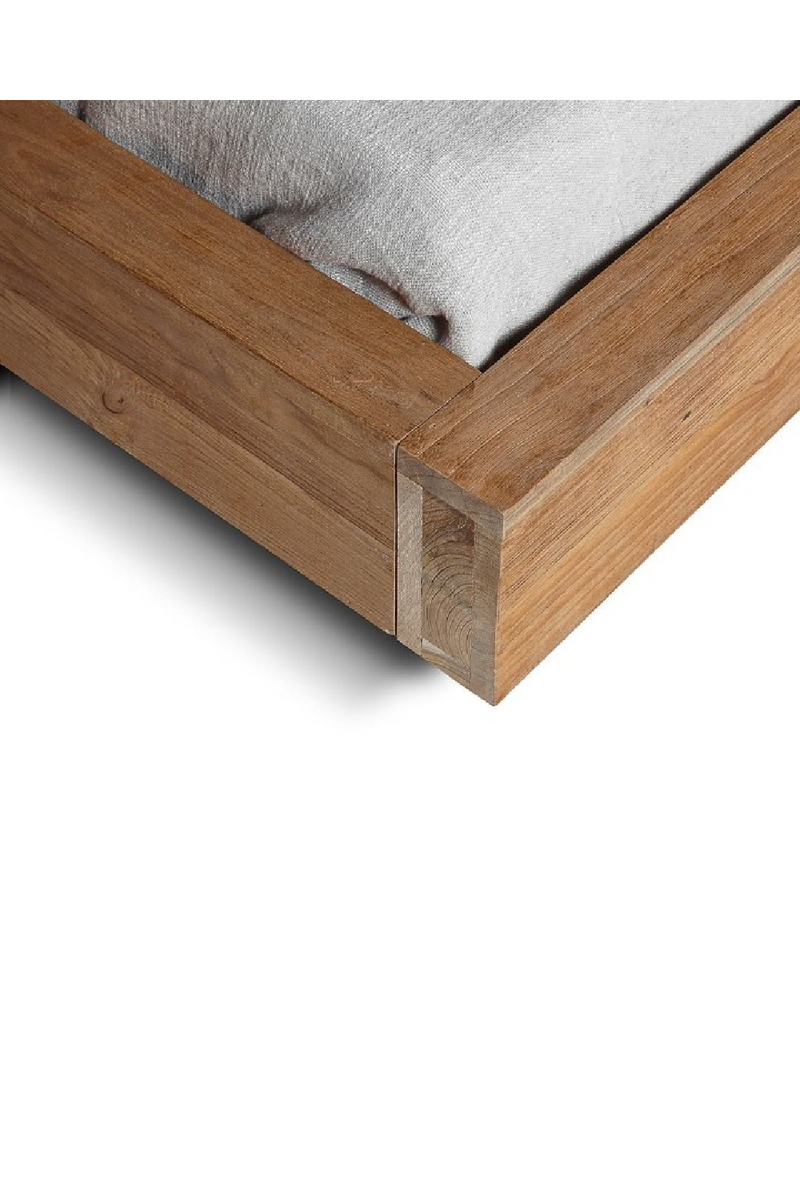 Japandi Teak Bed | Dareels Nori | Woodfurniture.com