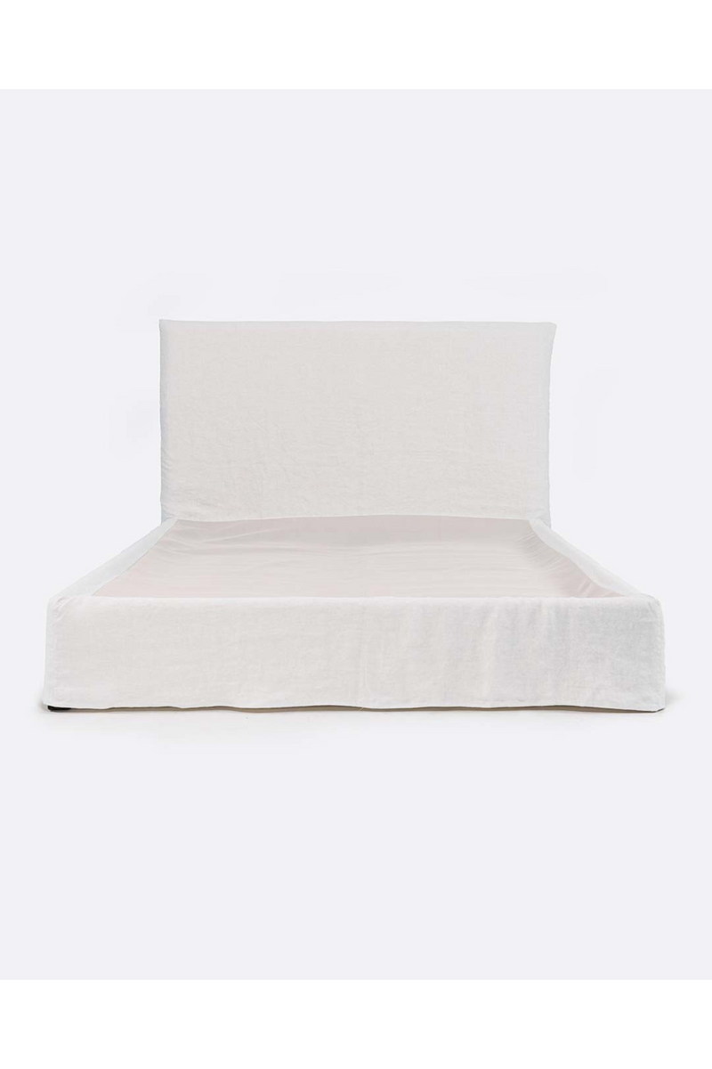 Linen Covered Queen Bed | Dareels Beethoven | Oroatrade.com