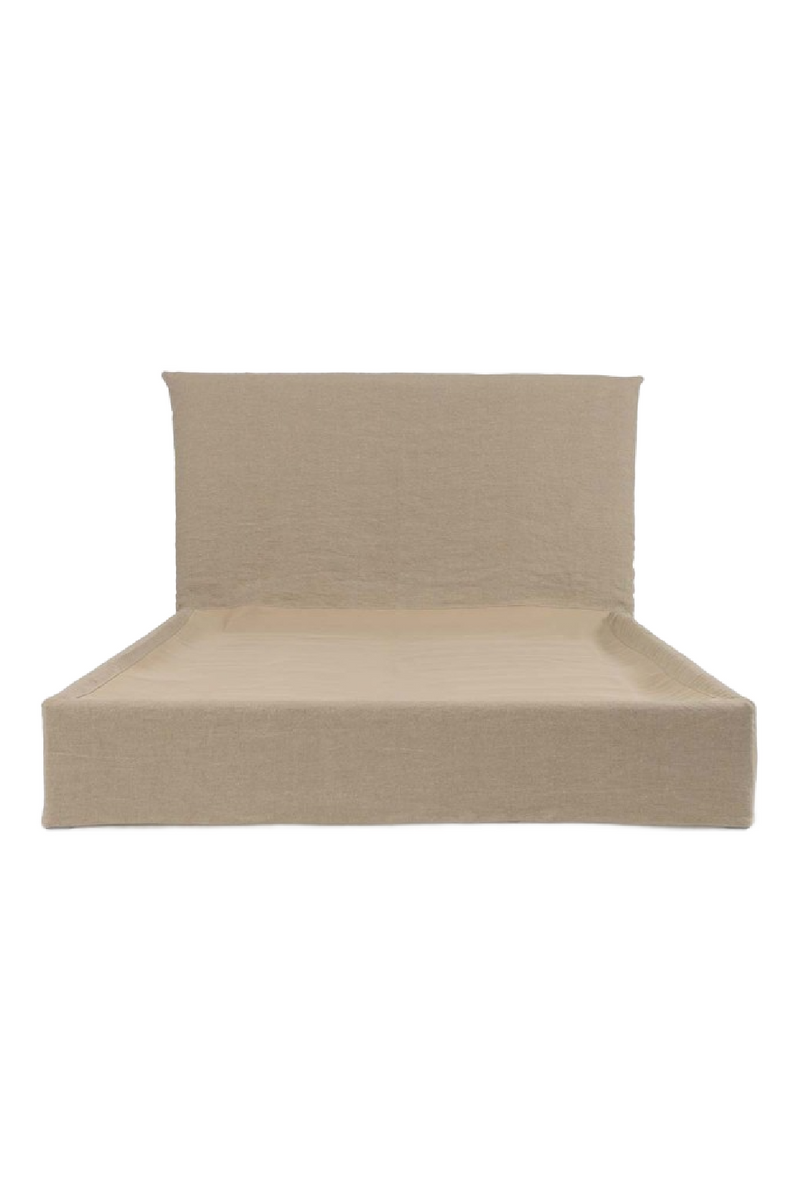 Linen Covered Queen Bed | Dareels Beethoven | Oroatrade.com