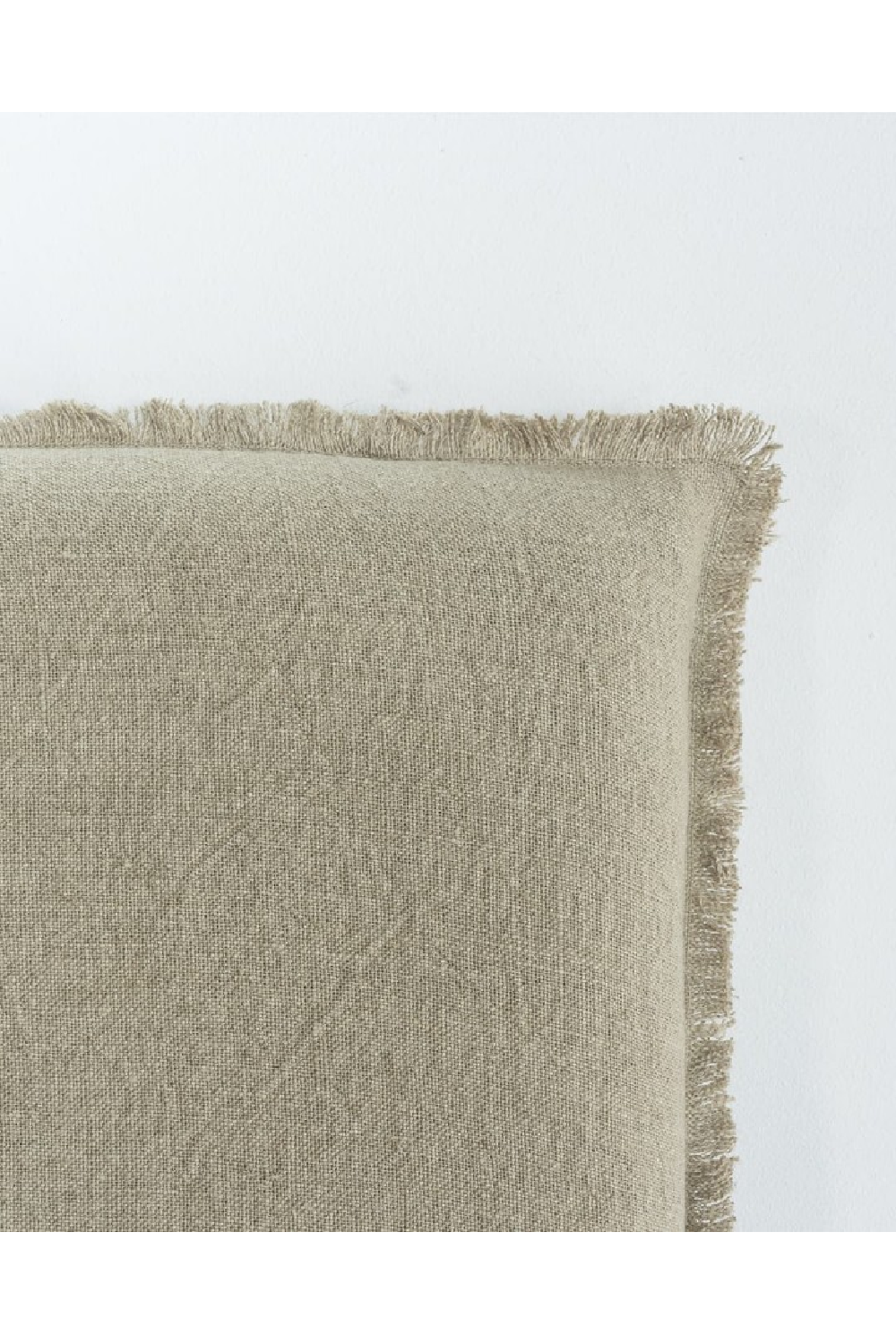 Natural Linen Headboard Cover | Dareels Munnar | Woodfurniture.com