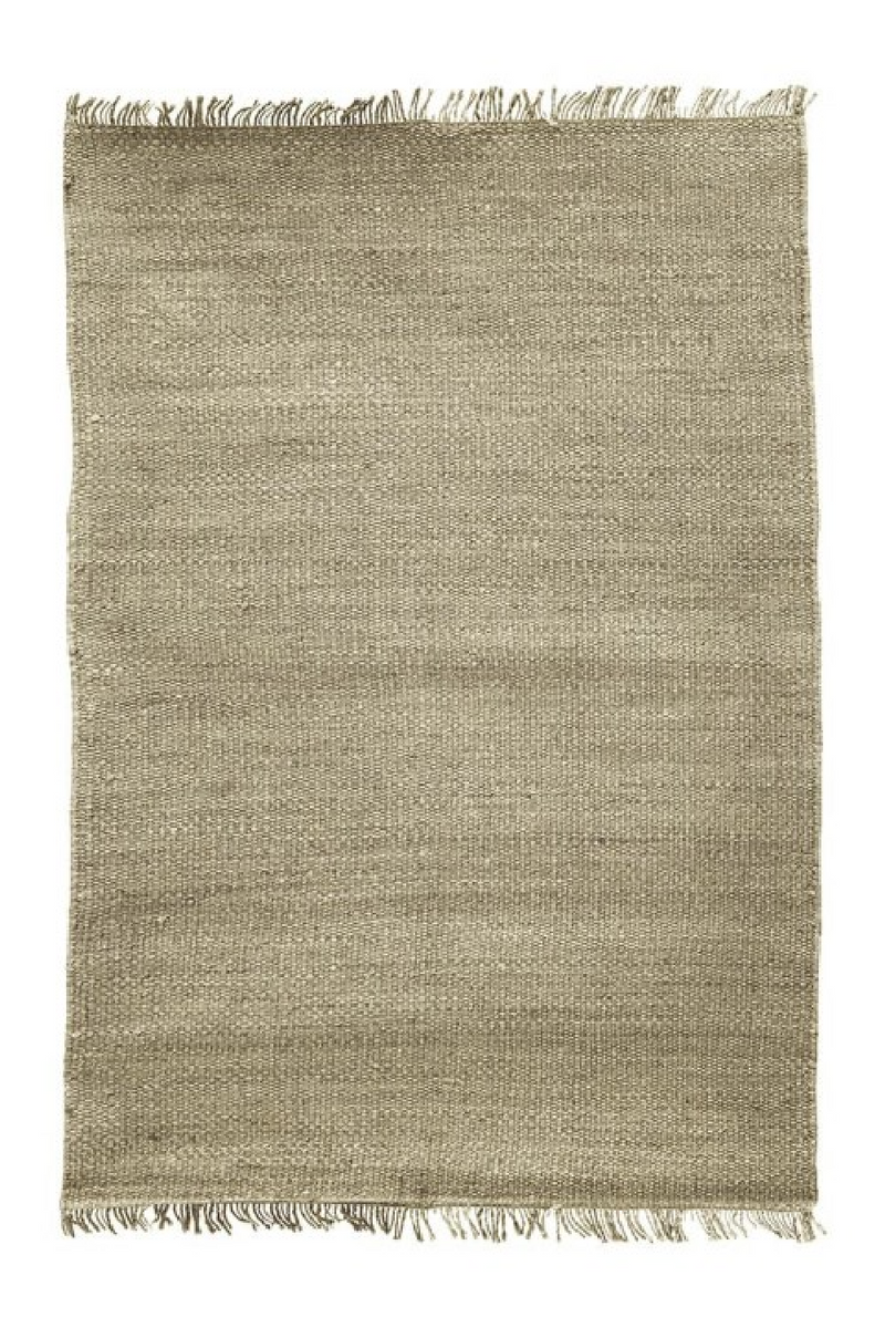 Braided Hemp Area Rug | Dareels Gokak  | Woodfurniture.com