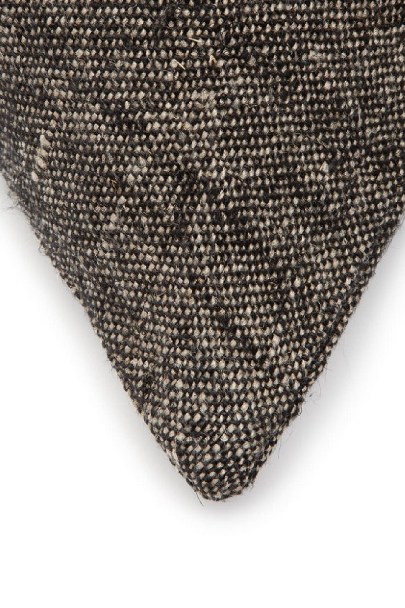 Houndstooth Linen Cushion Cover | Dareels Daddal | Woodfurniture.com