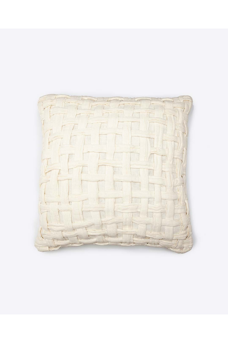 Braided Linen Cushion Cover | Dareels Watrap | Woodfurniture.com