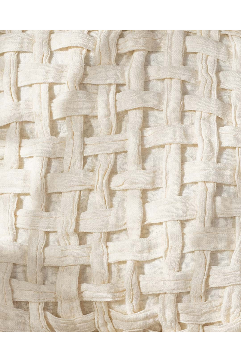 Braided Linen Cushion Cover | Dareels Watrap | Woodfurniture.com