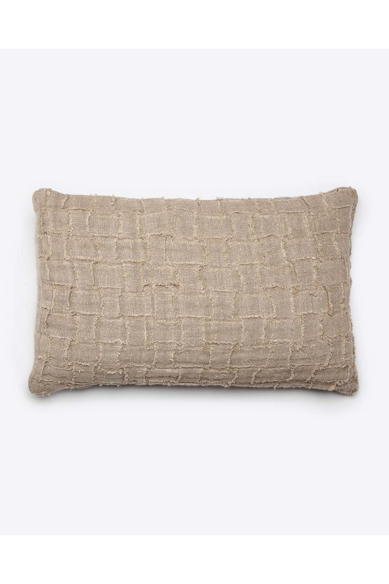 Textured Linen Cushion Cover | Dareels Sukma | Woodfurniture.com