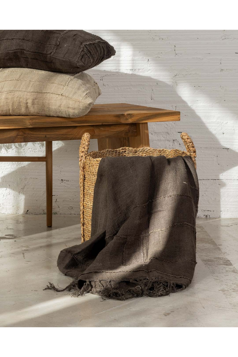 Linen Fringed Plaid | Dareels Warora | Woodfurniture.com