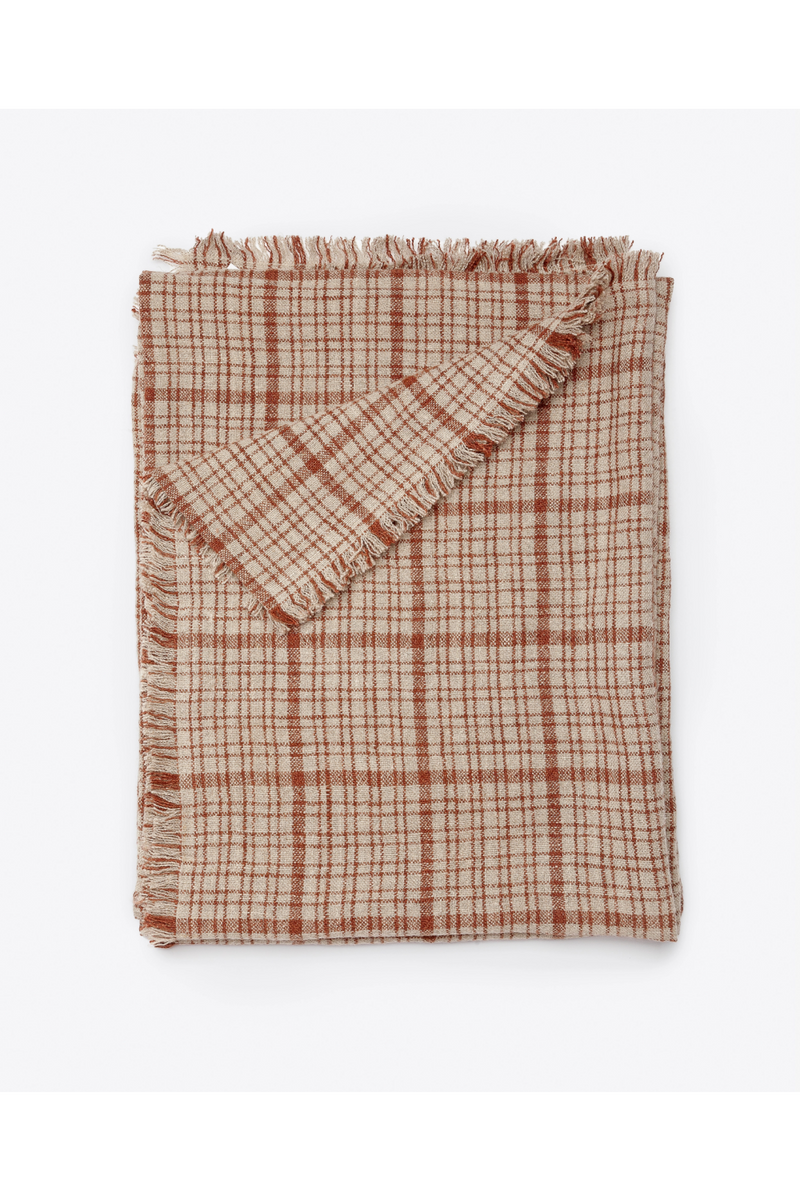 Brown Checkered Plaid | Dareels Gadela | Woodfurniture.com