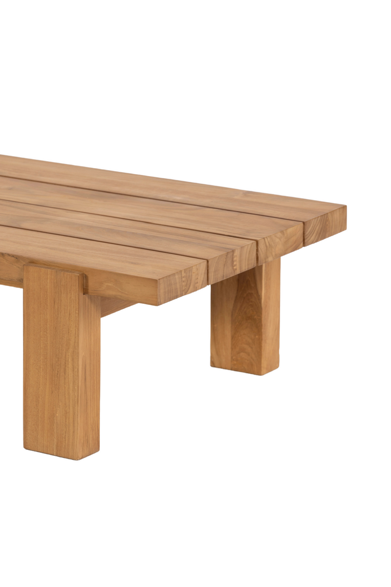 Slatted Outdoor Coffee Table | Dareels Medan | Oroatrade.com