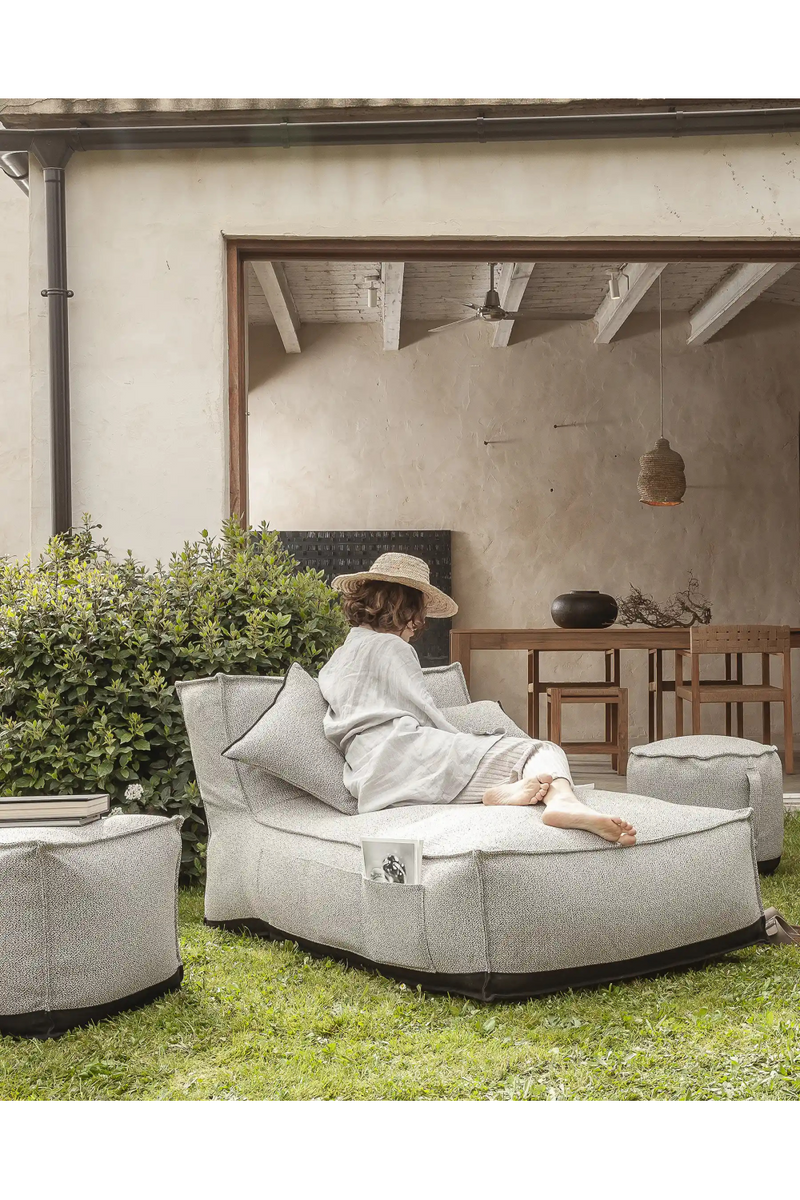 Upholstered Outdoor Chaise Longue | Dareels Caccini | Oroatrade.com