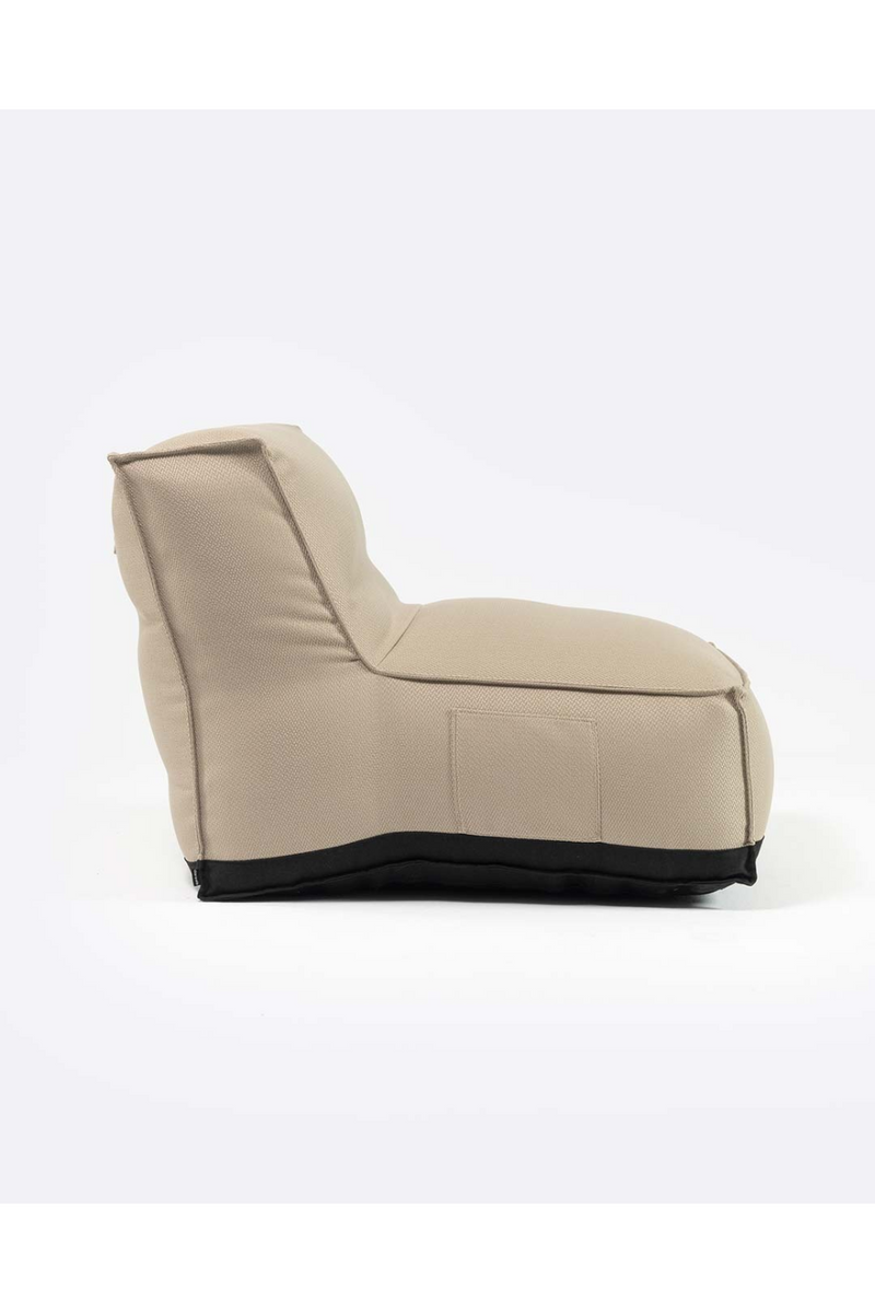 Beige Outdoor 1-Seater Sofa | Dareels Caccini | Woodfurniture.com