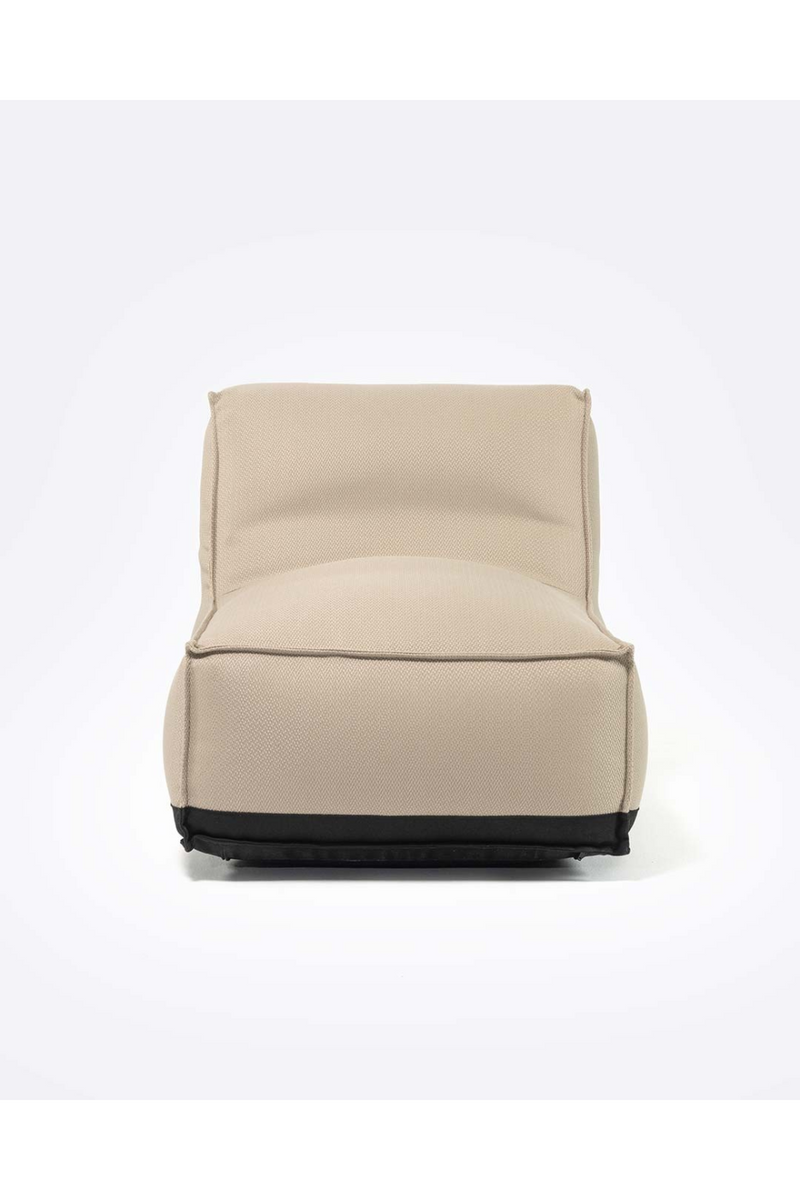 Beige Outdoor 1-Seater Sofa | Dareels Caccini | Woodfurniture.com