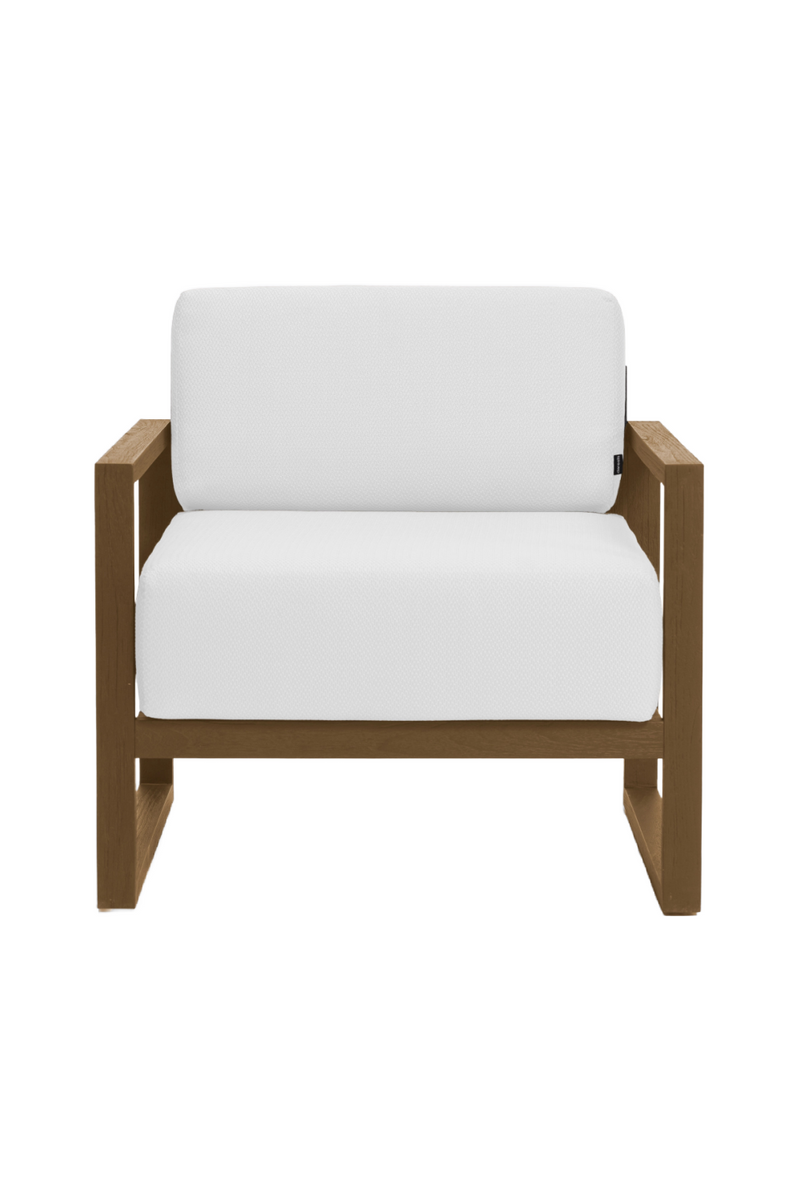 Oiled Teak Outdoor Lounge Chair | Dareels Selma | Oroatrade.com