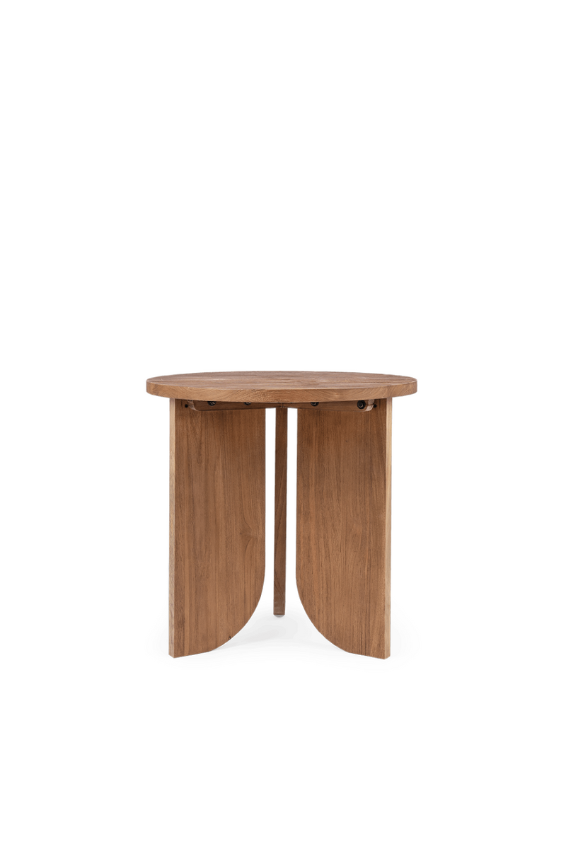 Teak Round Side Table | dBodhi Ace |  Woodfurniture.com