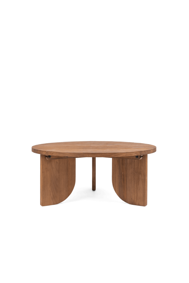 Teak Round Coffee Table | dBodhi Ace |  Woodfurniture.com