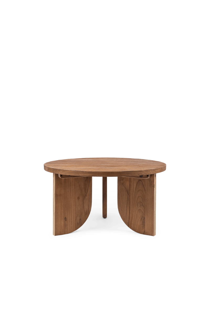 Teak Round Coffee Table | dBodhi Ace |  Woodfurniture.com