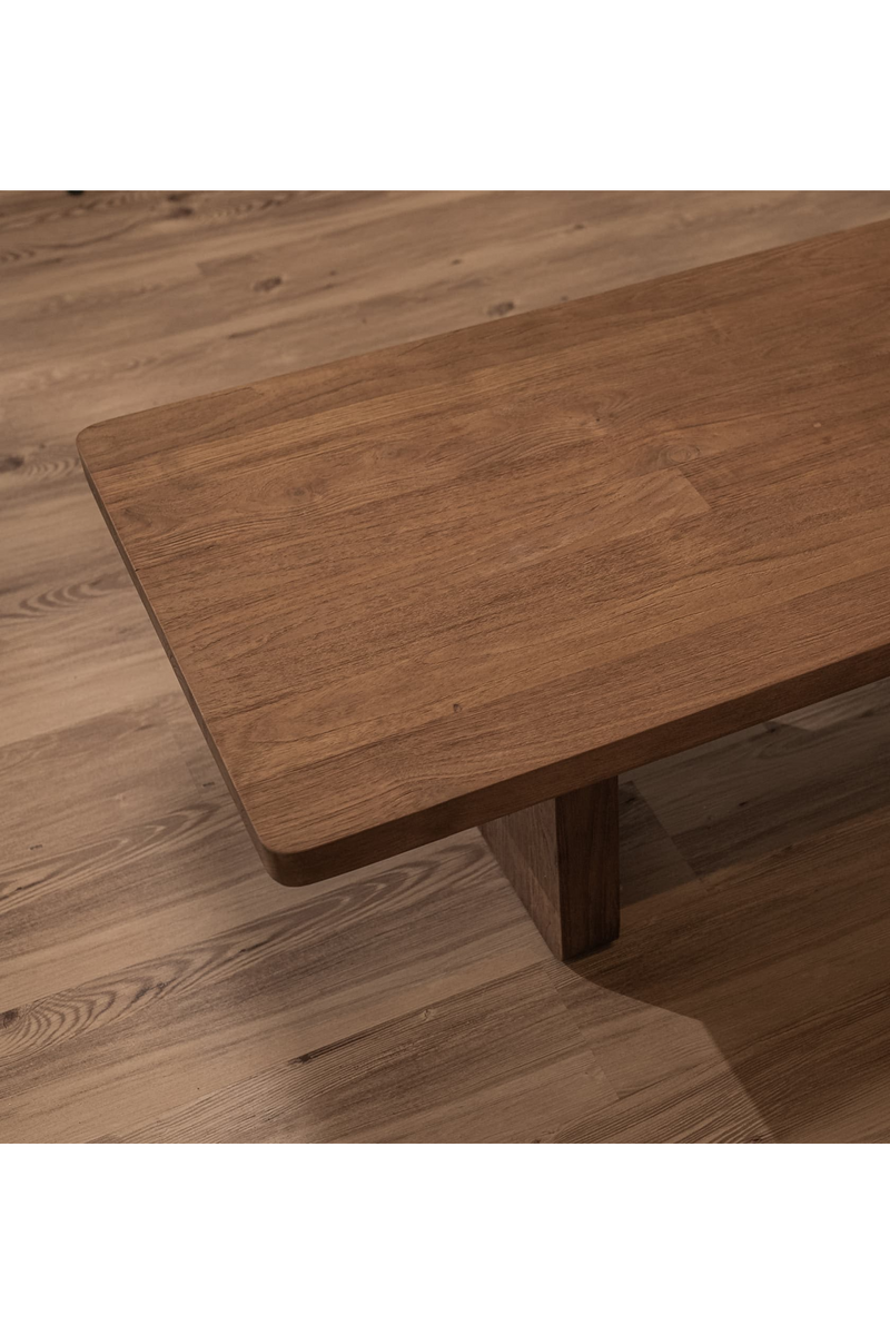 Solid Teak Rectangular Coffee Table | dBodhi Alpha |  Woodfurniture.com