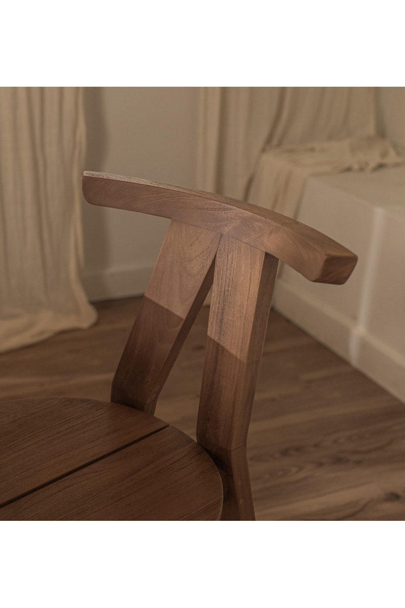 A-Framed Teak Dining Chair | dBodhi Artisan Buffalo  | Woodfurniture.com