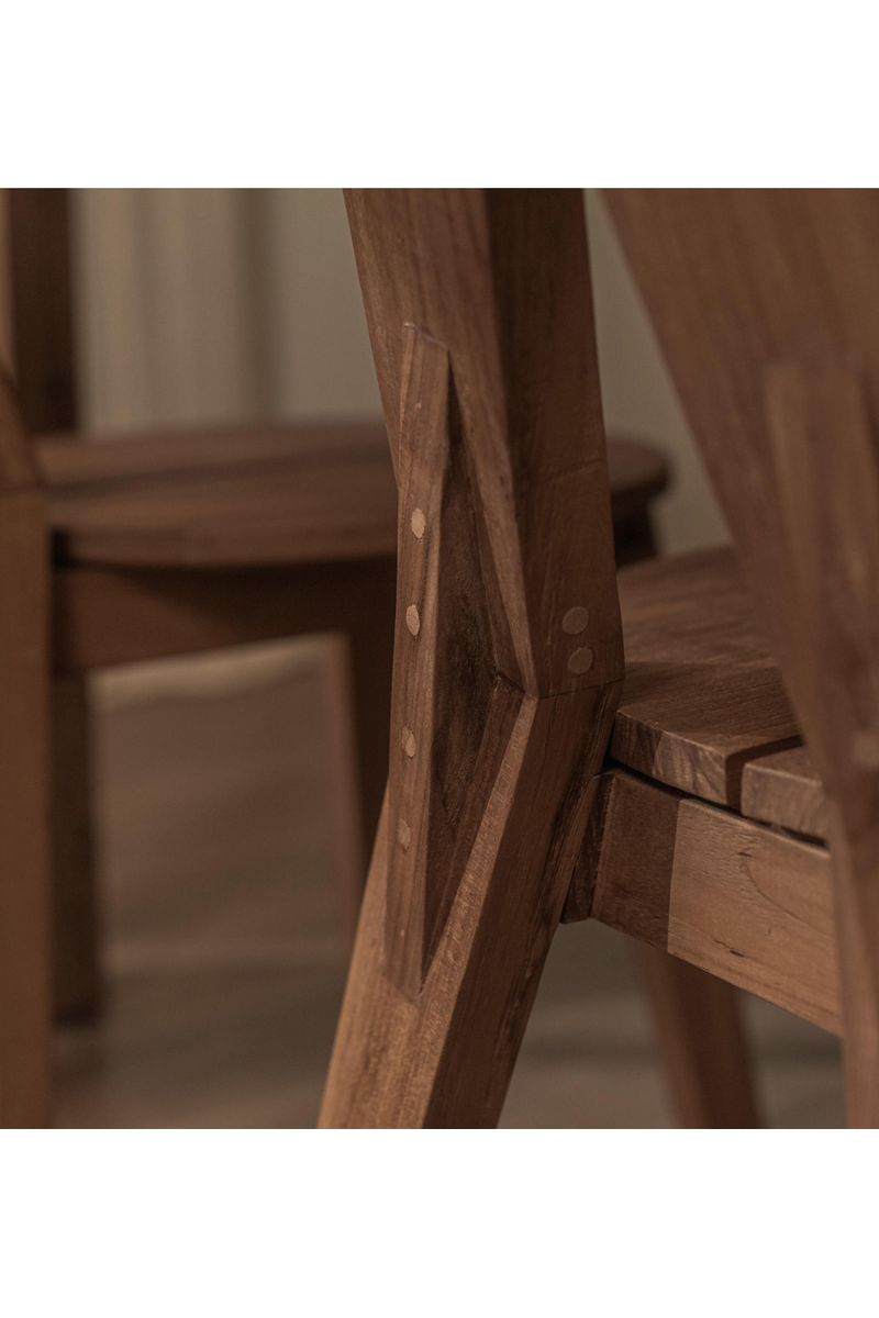 A-Framed Teak Dining Chair | dBodhi Artisan Buffalo  | Woodfurniture.com