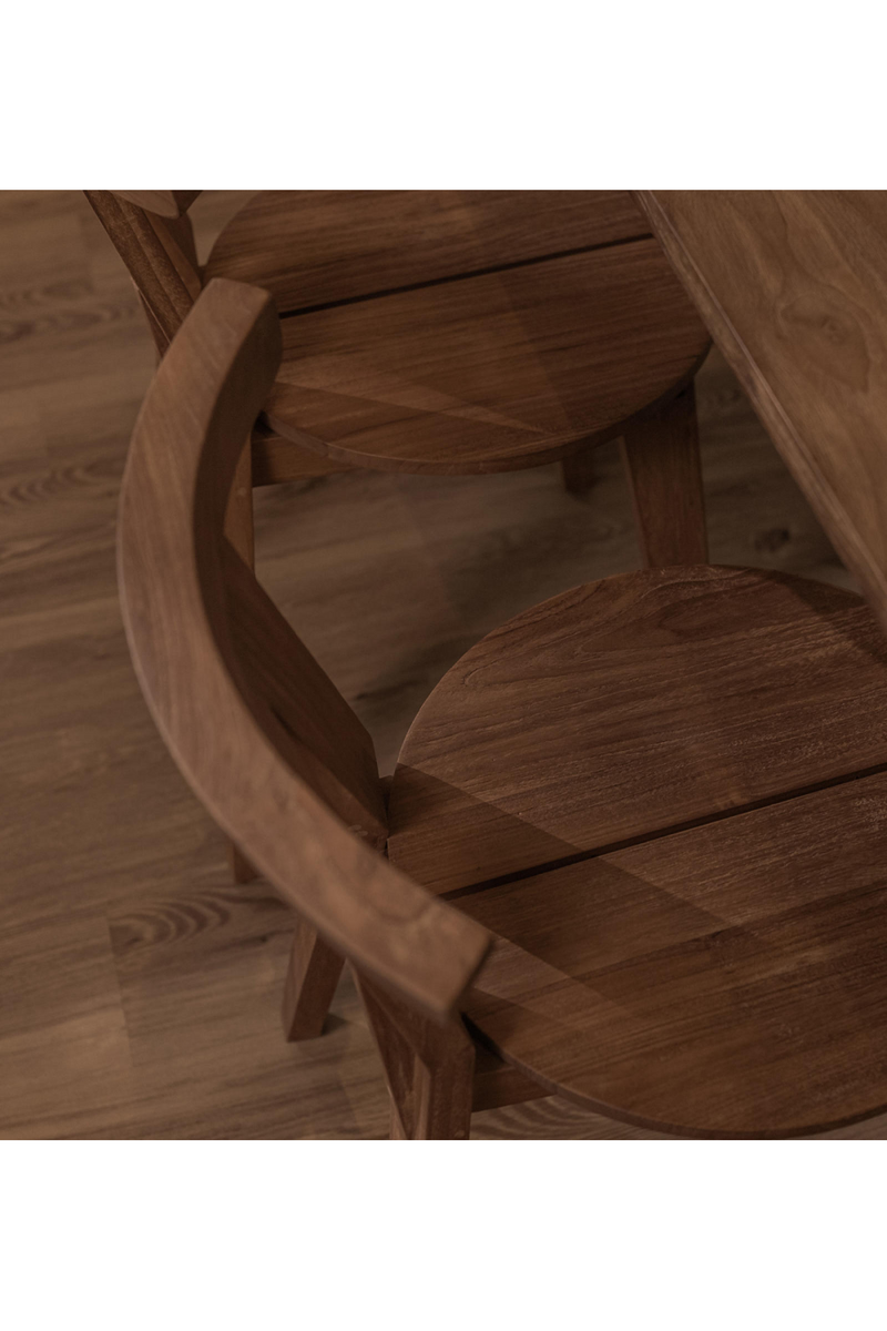 A-Framed Teak Dining Chair | dBodhi Artisan Buffalo  | Woodfurniture.com