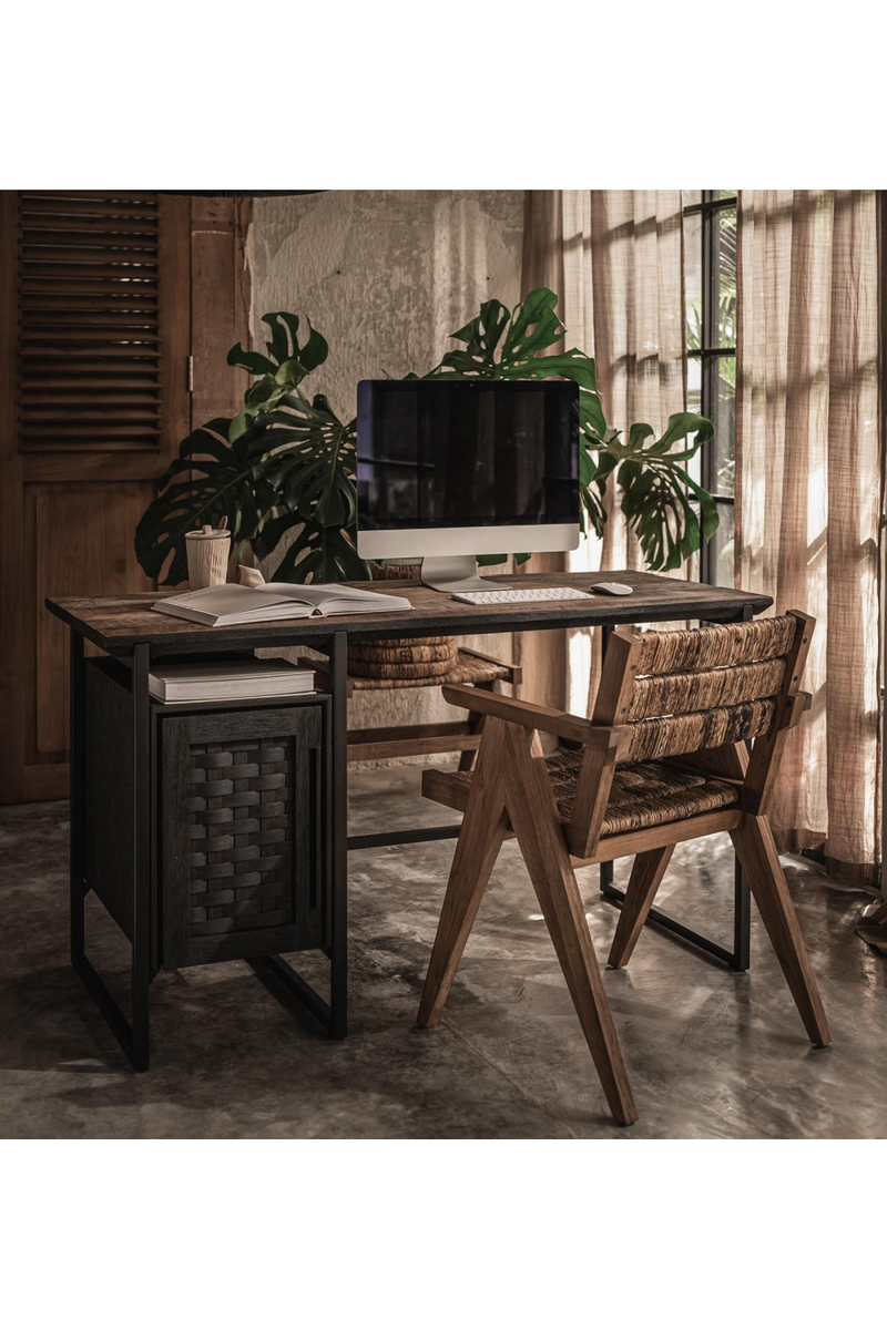 Industrial Black Writing Desk | dBodhi Karma  | Woodfurniture.com