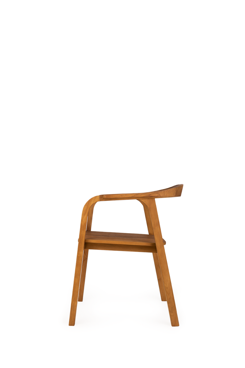 Teak Curved Dining Chair | dBodhi Classy Bibo |  Woodfurniture.com