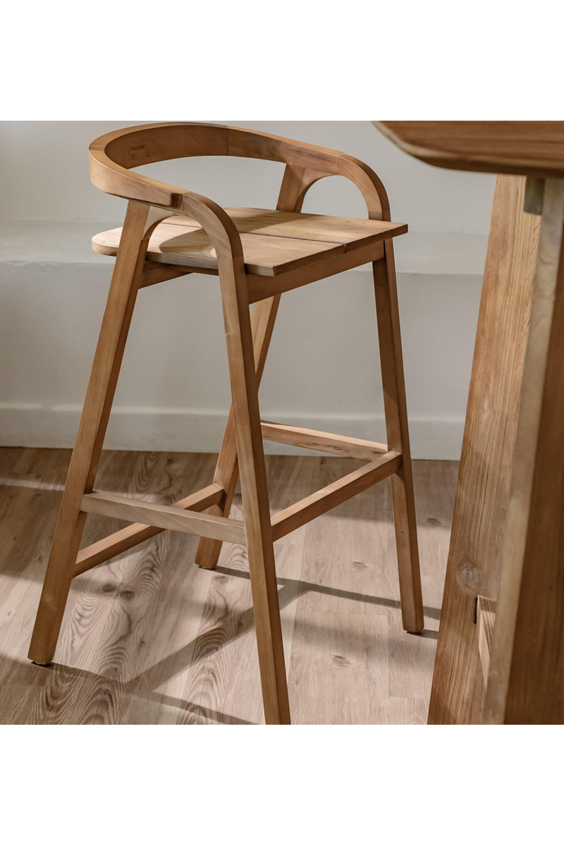 Teak Modern Bar Chair | dBodhi Classy Bibo  | Woodfurniture.com