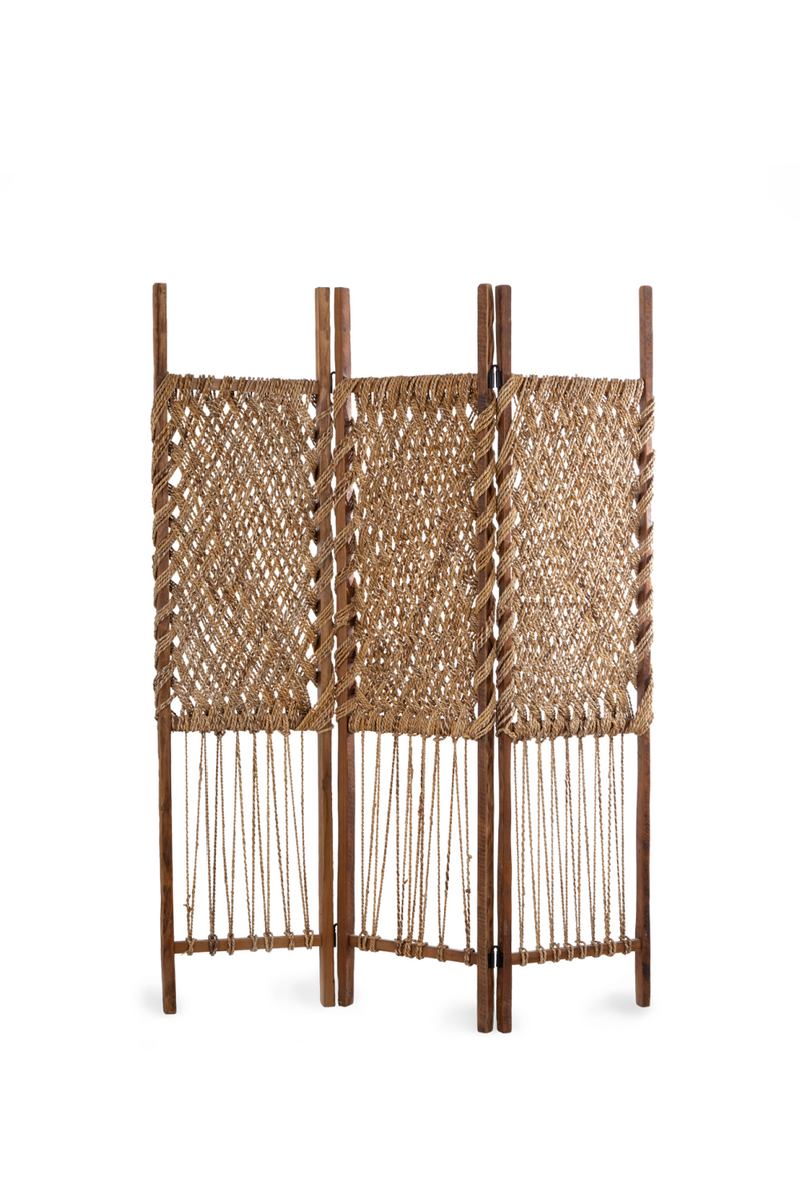 Natural Macrame Style Single Divider | dBodhi | Woodfurniture.com